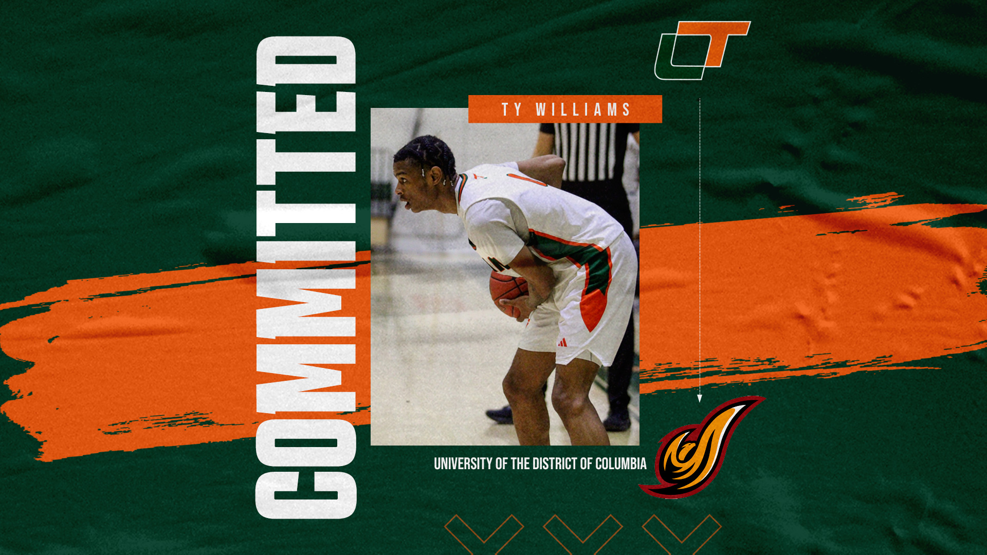 Williams Commits to University of the District of Columbia